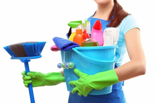 Commercial Wandsworth cleaners maintaining an office space
