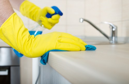 Kitchen cleaning service in a Wandsworth home